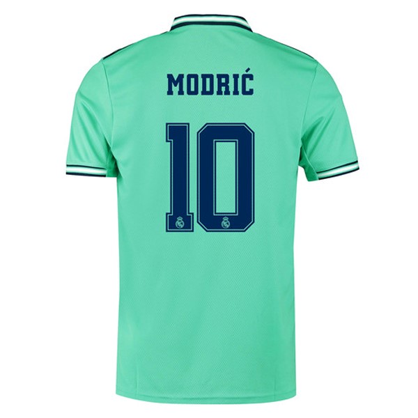 Camiseta Real Madrid NO.10 Modric 3ª Kit 2019 2020 Verde